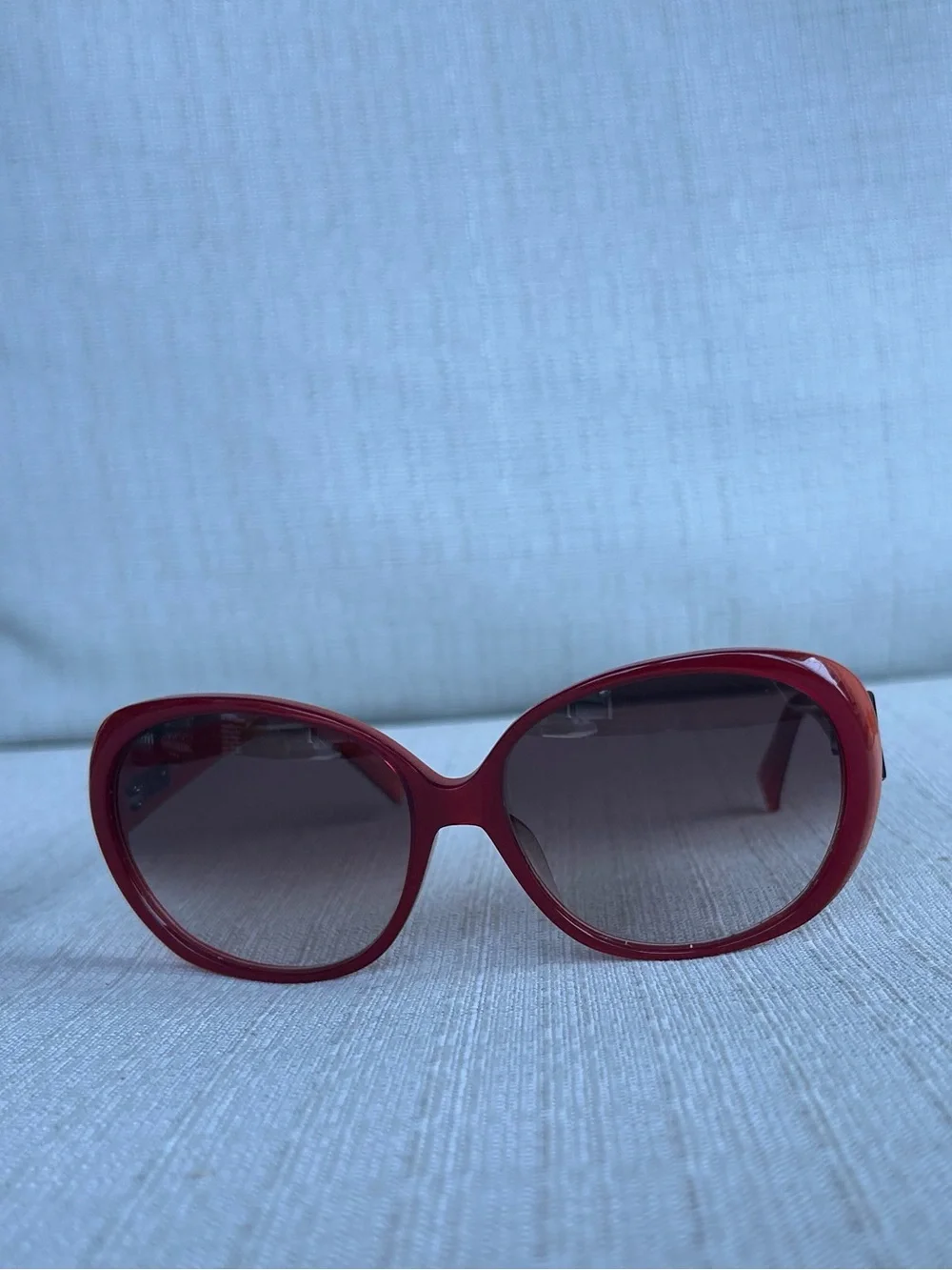 Cole Haan Red Oversized Womens Sunglasses